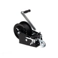 thumbnail image 2 of Boat Trailer Hand Winch 3500lbs With Quick Release Handle Crank Winch With Belt Webbing Strap, 2 of 6