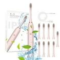 thumbnail image 5 of Byujiro Electric Toothbrush with 10 Brush Heads 6 Cleaning Modes Upgraded Toothbrush Longer Life Faster Charging, 5 of 8