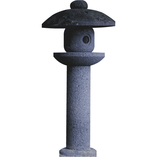 SP13321 Japanese Stone Lantern Light Basket Tower Cardboard Cutout Standee Standup