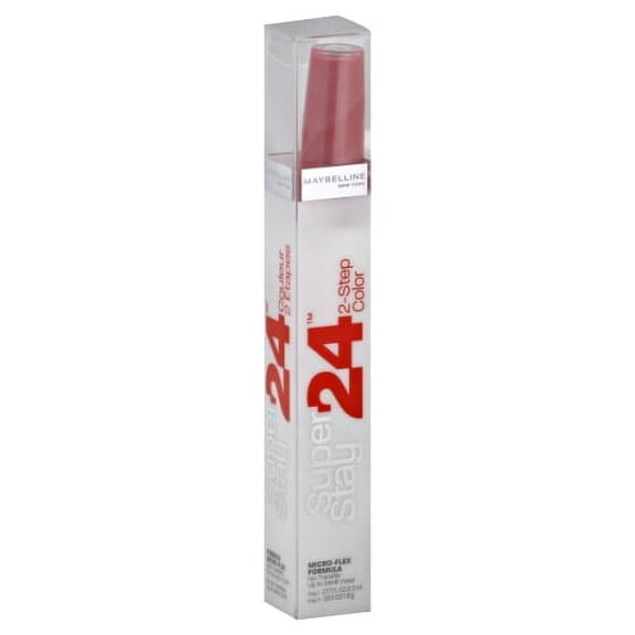 Maybelline New York Superstay 2 Step Lipcolor, Continuous Coral, 0.14 Oz