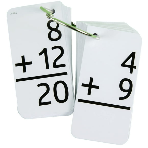 Star Right Cartes Flash d'Éducation Supplémentaires, 0-12 (Toutes les Choses, 169 Cartes) avec 2 Anneaux - Cartes Flash Supplémentaires
