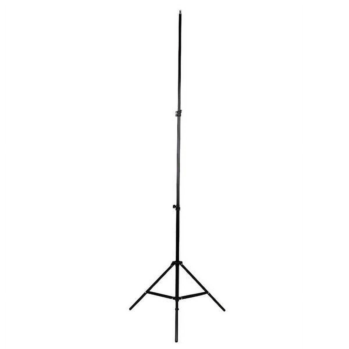 45W Professional Photography Lighting Kit - Soft Light Box with White/Silver/Black Umbrellas, Complete Studio Setup with Background Stand & Carry Bag