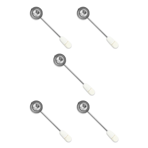 Bearachild Infusor de té de acero inoxidable, mango largo, a prueba de fugas, lavable, filtro de malla portátil, utensilios de cocina para hacer té, Type2 NO2 Bearachild CBP164325
