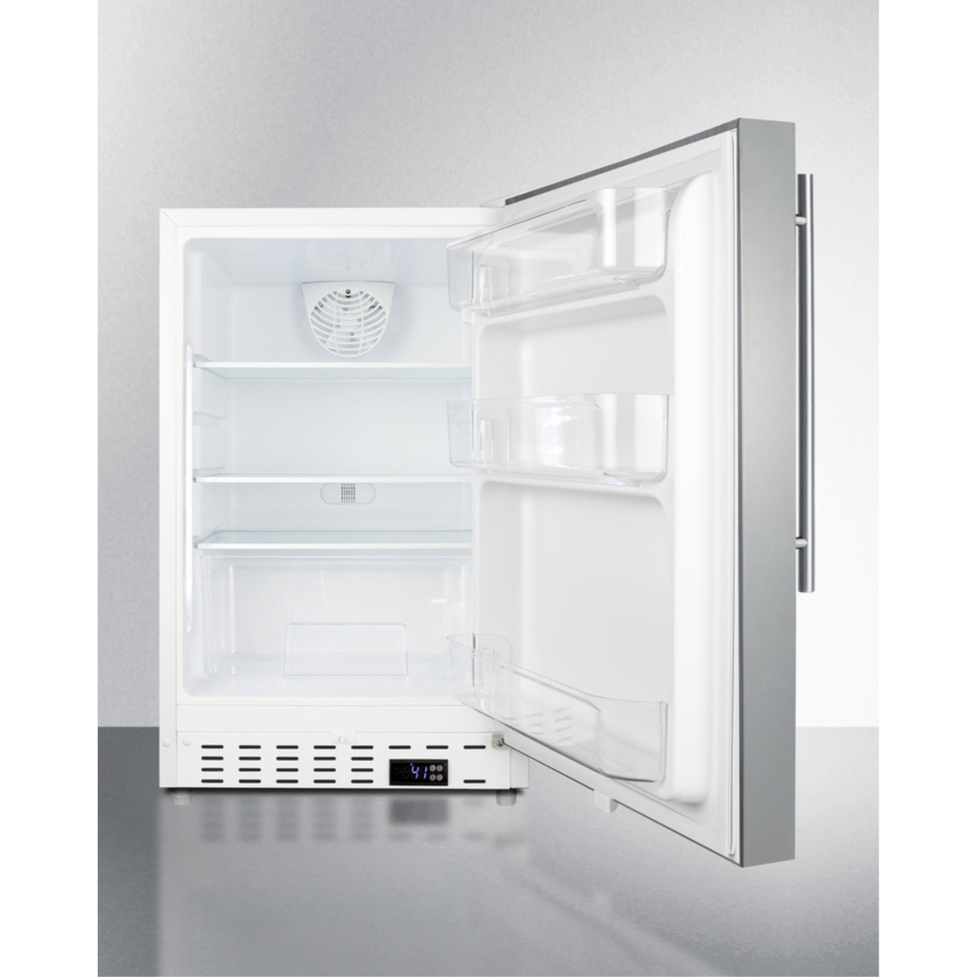ADA compliant built-in or freestanding 20 Inches wide all-refrigerator for residential use