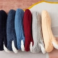 thumbnail image 4 of Minnieouse Calcetines gruesos de poliéster y terciopelo, zapatos suaves y cómodos, cálidos en invierno, regalos seleccionados Medias negro 26cm, 4 of 6