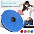 thumbnail image 3 of Xingzhi Waist Twisting Disc Professional Home Gym Equipment Exercise Exercising Abdominal Women Fitness Men Rotating Equipment Board Blue, 3 of 6
