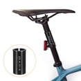 thumbnail image 5 of Uxcell Alloy Bike Seat Post Reducer Shim 25.4mm to 31.6mm 60mm Length Aluminum Bicycle Reducing Sleeve Conversion Seat Post Tube Adapter for Mountain Bike Road Bike City Bike, 5 of 6