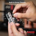 thumbnail image 4 of Folding tool set with screwdrivers and hex keys, seven functional tools included, 4 of 5