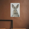 thumbnail image 5 of JEUXUS Iron Art Wall Hanging 8*12in Rabbit 8x12in, 5 of 7