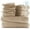 Beige Cream, variant on Hearth & Harbor Bath Towel Collection, 100% Cotton Luxury Soft Set of 2 Bath Towels, 2 Hand Towels & 6 Washcloths - Gray