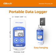 مسجل بيانات درجة حرارة Elitech 32000 نقطة RC-5 Elitech