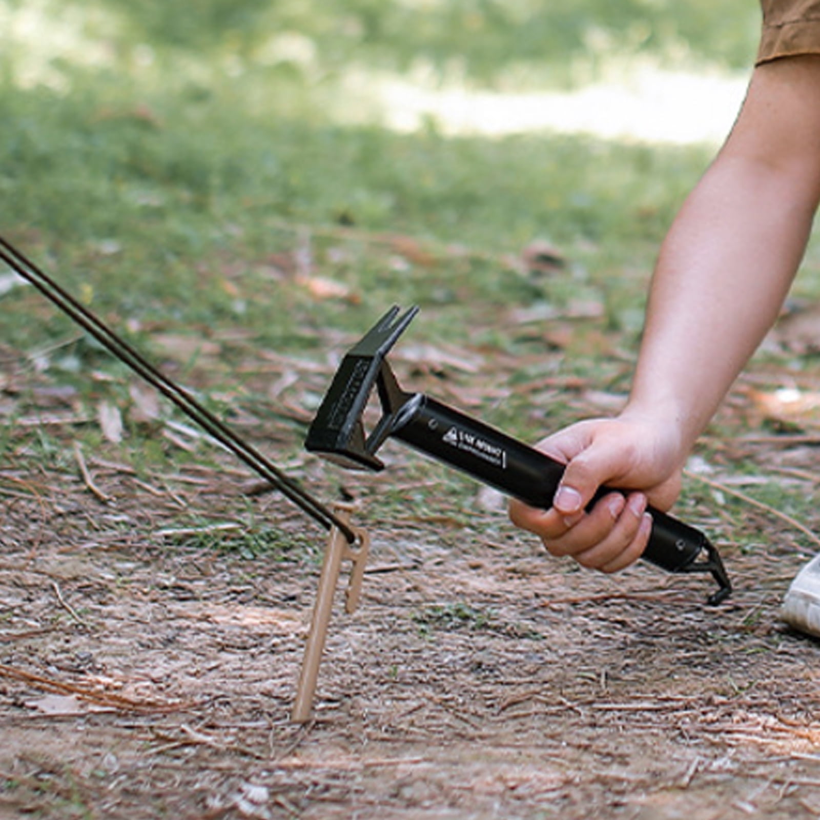 Aluminum Alloy Camping Sinkers With Ergonomic Handle Outdoor Use Sinkers Suitable for Tent Stakes and Outdoor Activity