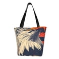thumbnail image 1 of Disketp American Bald Eagle A Bolsa de Hombro Casual para Mujer, Bolso Cruzado para Compras, Viajes y Uso Diario, 1 of 6