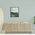 thumbnail image 2 of Stupell Industries Modern Cloudy Distant Beach Shore Painting Luster Gray Floating Framed Canvas Print Wall Art, Design by Nikita Jariwala, 2 of 6