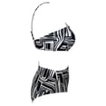 thumbnail image 3 of Traje de Baño Ocean Pacific para Mujer Completo Asimetrico en Tirantes, Cuello Redondo, Estampado Figuras Multicolor Talla G, 3 of 4