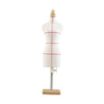 thumbnail image 2 of Siruishop Doll Dress Form Rack Dressmaker Model for Costume Design Scene Layout Office 33cm and Square Base, 2 of 8