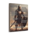 thumbnail image 3 of Scripture Walls Armour of God Ephesians 6:11-18 Standing Warrior Christian Wall Art Print Ready to Hang Unframed, 3 of 9