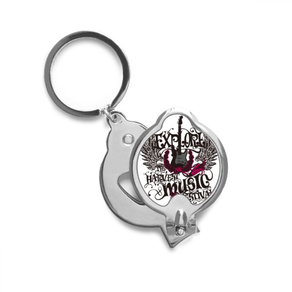 Explore uoThe Harvest Rock Music Finger Nail Clippers Scissor Stainless