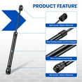 thumbnail image 4 of SPEEDWOW C16-17229 16inch 10lbs (45N) Gas Shocks Struts Lift Support for Leer are SnugTop Camper Shell Truck Topper Rear Window Truck Pickup Cab Canopy Door etc, Set of 2, 4 of 6