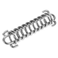 thumbnail image 2 of Dog Leash Spring for Large Breeds Heavy Duty Stainless Steel Silver One Piece 6.3 Inches, 2 of 8