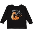 thumbnail image 3 of Inktastic Hugs and Hisses Cute Snake for Valentines Day Boys or Girls Long Sleeve Toddler T-Shirt, 3 of 5