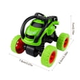 thumbnail image 3 of Double Sided Remote Control Stunt Car, 360°Rotating Flip RC Vehicle with Bright LED Lights, Rechargeable Off Road Toy Car, Kids Birthday Gifts, All Terrain Stunt Toys for Indoor Outdoor Play, 3 of 7