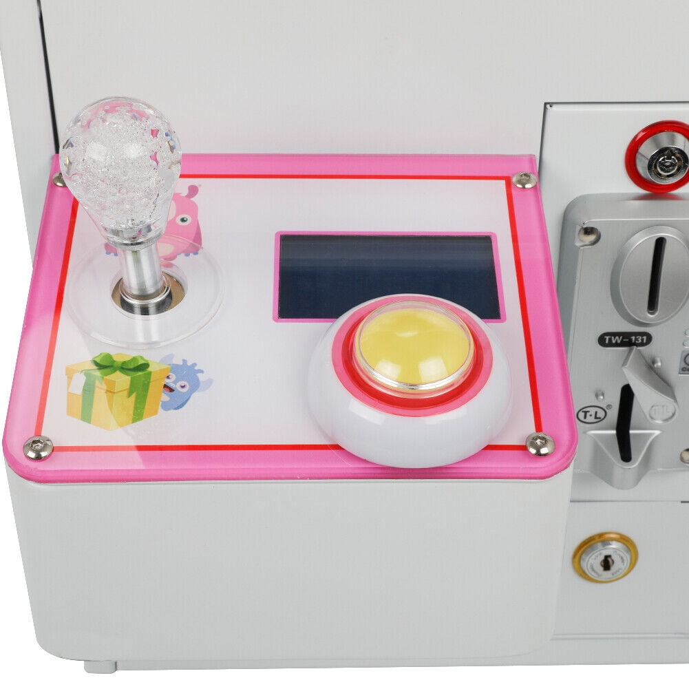JORUGUNA Mini Claw Crane Machine 110V Metal Case Bar Candy Toy Catcher Shake-Proof