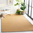 thumbnail image 2 of SAFAVIEH Martha Stewart Maximillian Solid Area Rug, Natural/Navy, 4' x 6', 2 of 8