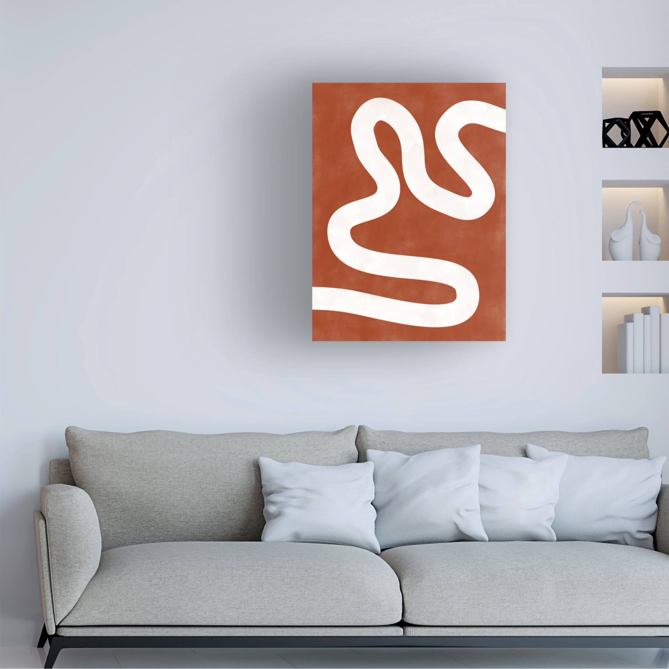 Trademark Fine Art Elena Ristova  terracotta47 Canvas Wall Art
