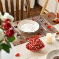 thumbnail image 6 of mubwai Wood Love Hearts Valentine Placemats Set of 4, 12x18 Inch Seasonal Anniversary Holiday Table Mats for Party Kitchen Dining Decoration, 6 of 6
