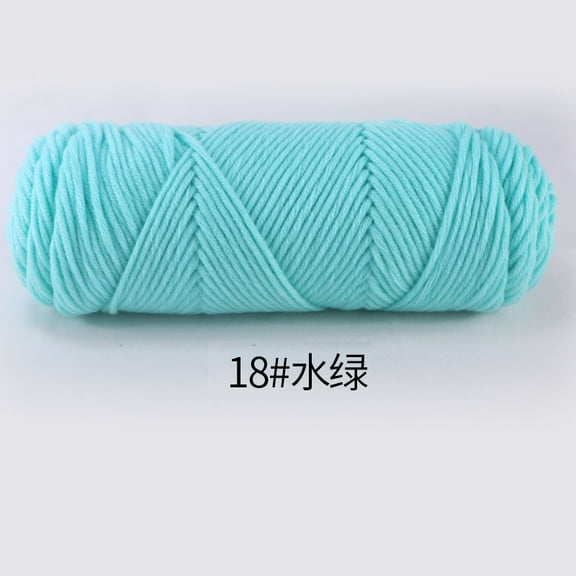 Nvzi 1 Piece 100g Light blue green Cotton Yarn,Soft Yarn for Crocheting,Yarn for Crafts,High-Quality Yarn Ideal for DIY Handicrafts, Durable Yarn–Perfect for Daily Handcrafting Needs​