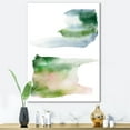 thumbnail image 2 of Designart ' Blue Green and Pink Spots Clouds ' Modern Canvas Wall Art Print, 2 of 4