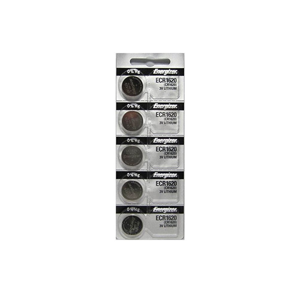 5 Pcs Energizer CR1620 ECR1620 CR 1620 3V Lithium Batteries Walmart