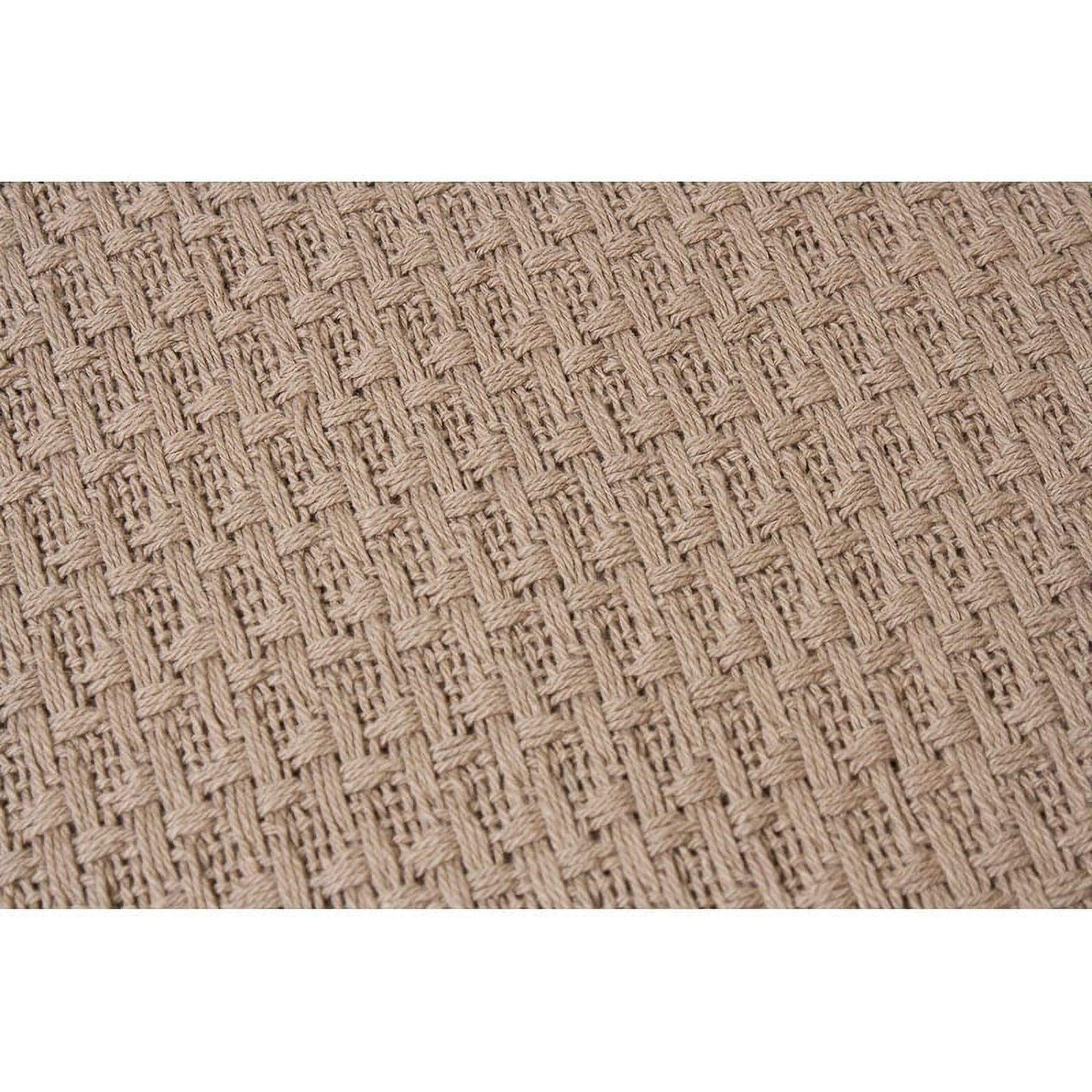 Lintex Linens Marquis 100% Cotton Blanket Full/Queen - Rose