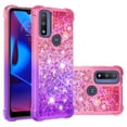thumbnail image 1 of Funda para Motorola Moto G Pure Transparente con Brillos Carcasa Protectora Antigolpes con Glitter Brillante, 1 of 5