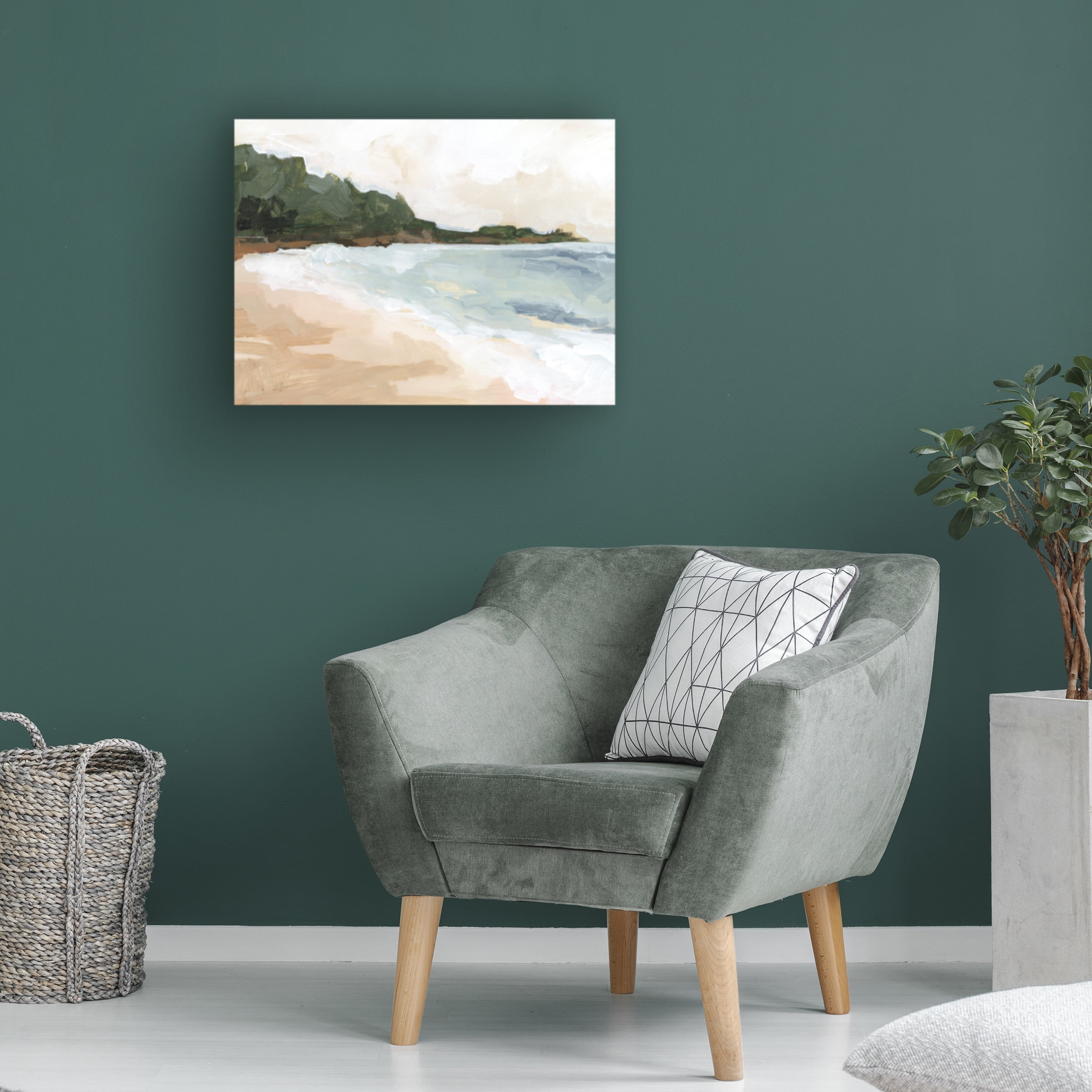 Jennifer Paxton Parker 'Cove Break I' Canvas Art