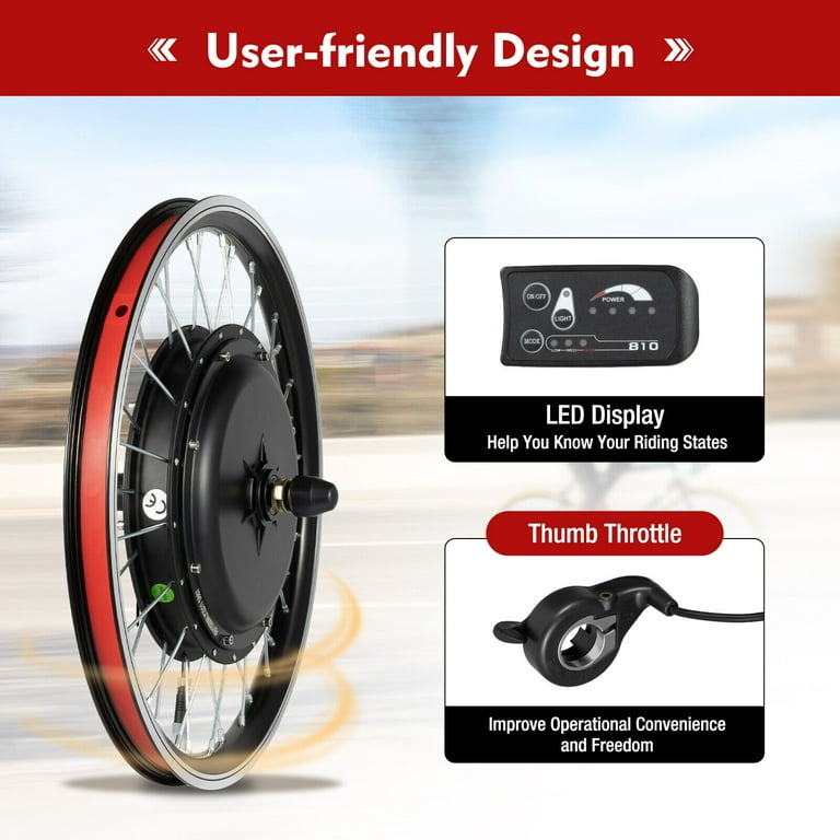 20 inch electric bike conversion kit sales
