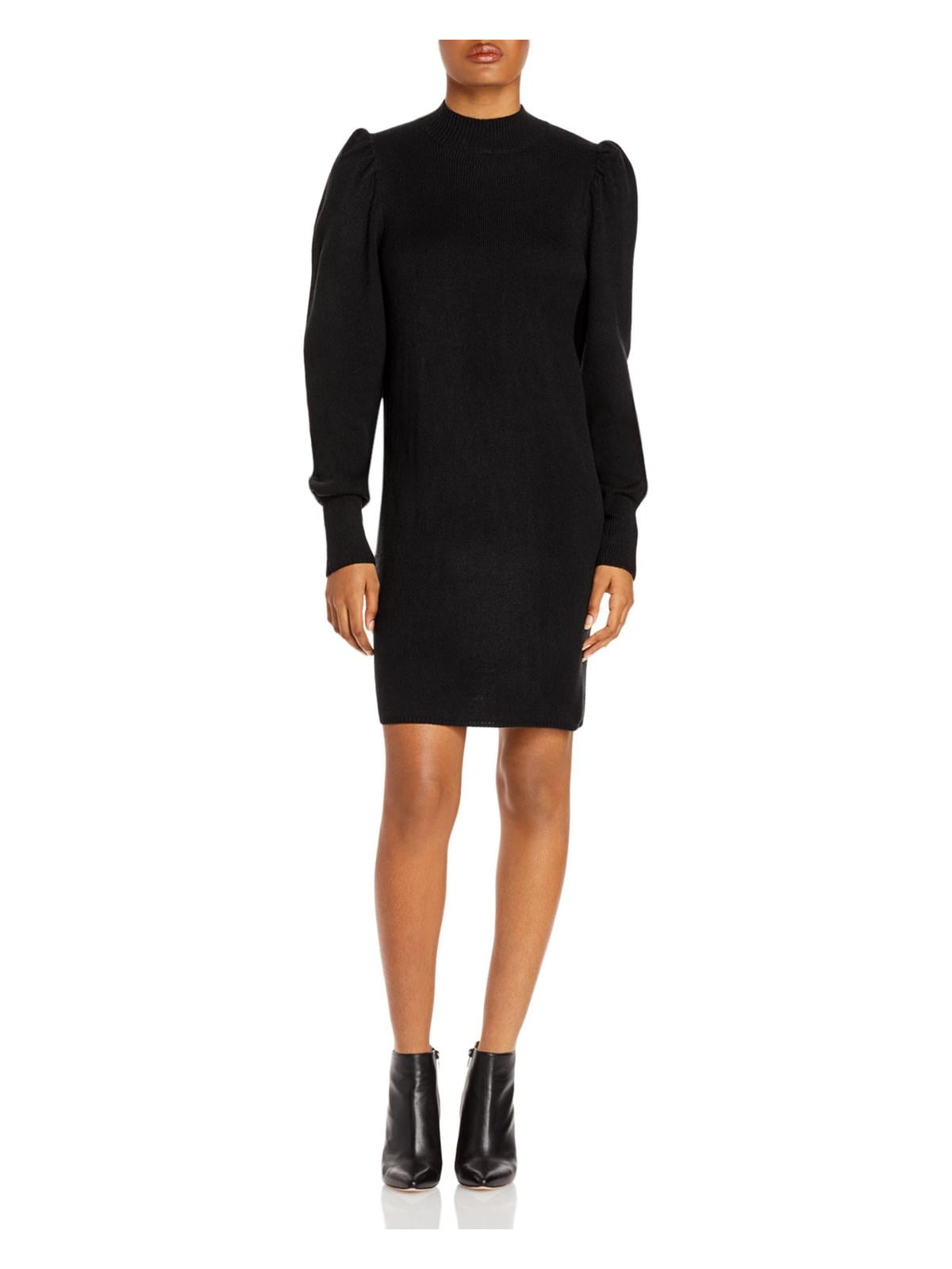 WAYF Womens Lola Mock Neck Mini Sweaterdress - Walmart.com