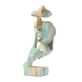 thumbnail image 1 of Sculptures en Résinepenseur Statue Vif Forme Penseur Art Figurine Art Figurine Méticuleusement Conçu, 1 of 8
