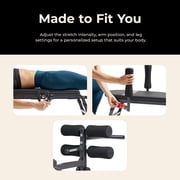 Sunny Health & Fitness Inversion Table, Adjustable Stretch & Decompression Trainer for Home Fitness