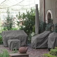 thumbnail image 6 of Classic Accessories Ravenna Water-Resistant 37 Inch Built-In BBQ Grill Top Cover, Taupe, 6 of 13