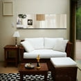 thumbnail image 3 of NeuType Rectangle Wall Mounted Mirror 55" x 16", Silver, 3 of 7
