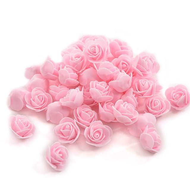 Advancent Paquete de 500 rosas artificiales, ramo de decoración de flores, de flores falsas, accesorio artesanal para propuesta de compromiso, Decoración negro Advancent HA010900-05