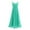 Mint Green, variant on iiniim Little Big Girls Sleeveless Chiffon Flower Girl Dress Junior Bridesmaid Long Dress
