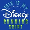 thumbnail image 2 of Men's Disney This Is My Running Shirt Graphic Tee Royal Blue 2X Large, 2 of 4