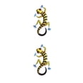 thumbnail image 3 of Tapices decorativos Injueey para puertas 2Conjunto amarillo, 3 of 6