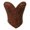 Brown, variant on White Corset Tops For Women Jacquard Strapless Sweetheart Neck Boned Bustier Waist Cinching Bust Support Body Shaping Innerwear Corset Shapewear XXS
