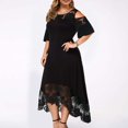 thumbnail image 1 of Robes d'Invités de Mariage pour les Femmes Grande Taille Robe Maxi Formelle Couture Longue Robe Sexy Épaule Froide Robe de Soirée, 1 of 7