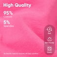 thumbnail image 4 of Ruisita 6 Pack Baby Toddler Girls Cotton Bike Shorts Soft Girl Thickened Cartwheel Shorts Solid Safety Dance Short for Kids ﻿, 4 of 9