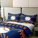 thumbnail image 4 of Equipo 100% Algodón Natural Funda Nórdica King para Niños Jóvenes Hombres,Niños Béisbol, 4 of 7